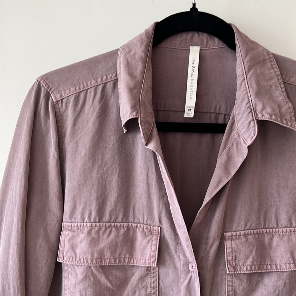 The Group Babaton Purple utility Shirt - Picture 2 of 3